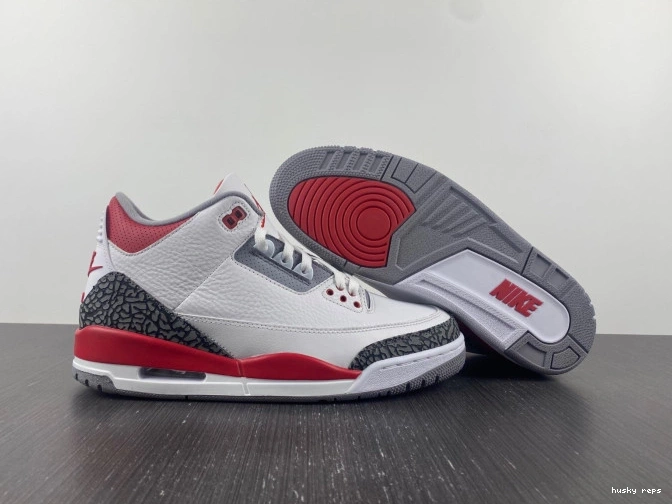Cheap Husky Air Fire OG Red 3 DN3707-160 Jordan 0716
